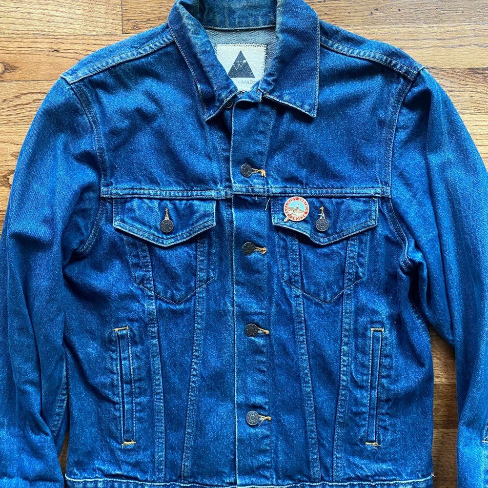 Vintage Jean Patchwork Jacket - image 7